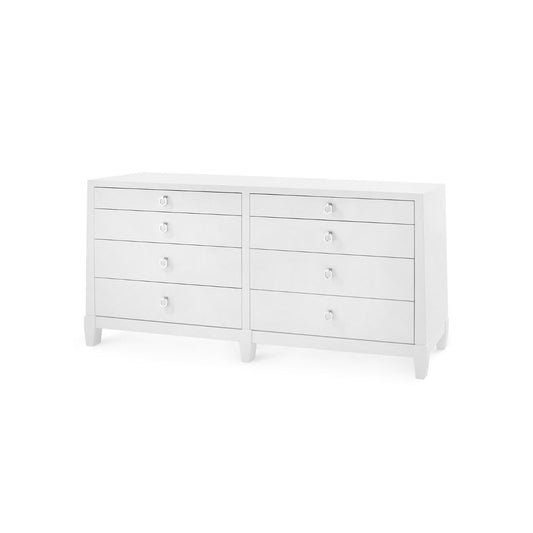 Madison 8-Drawer / Chiffon White-Blue Hand Home