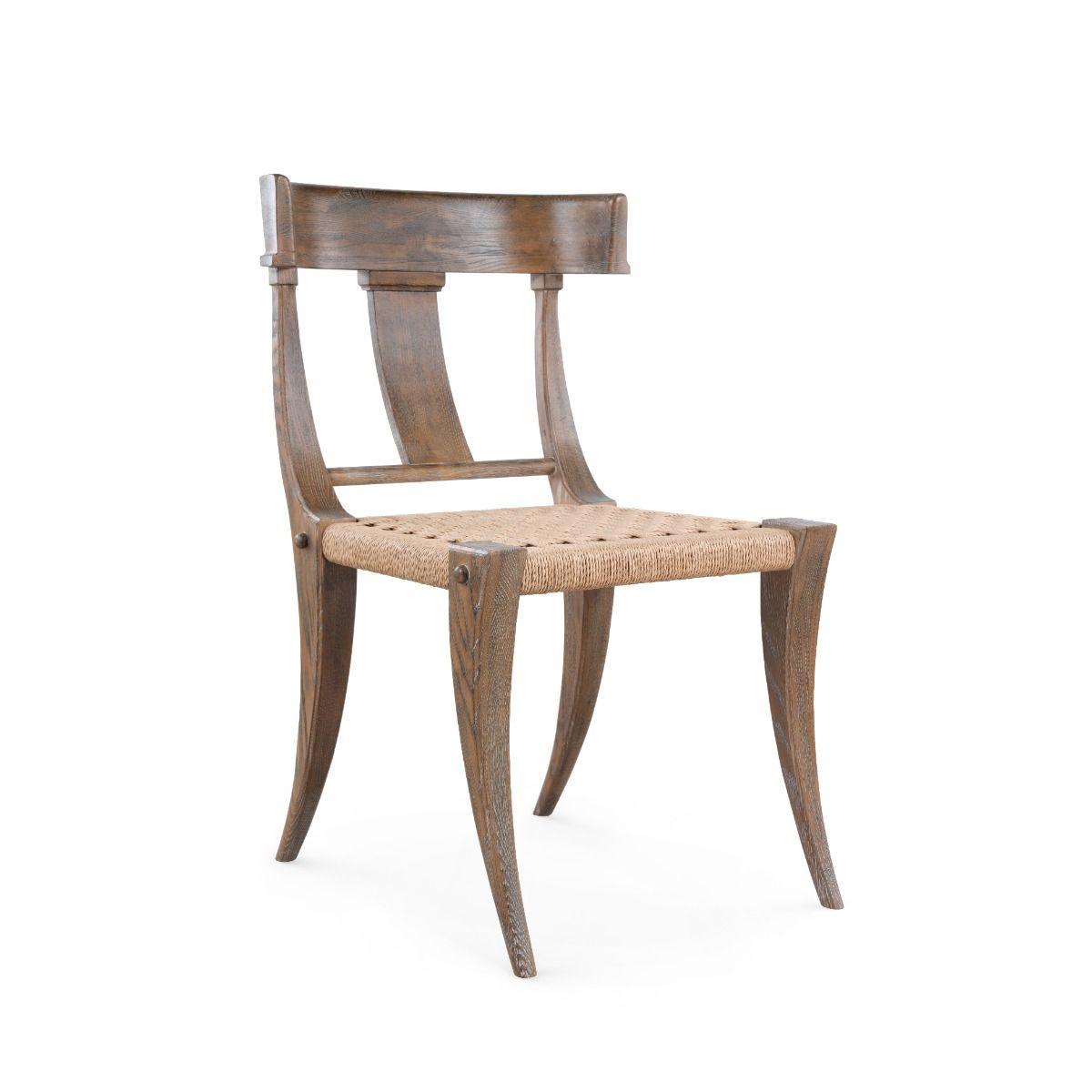 Milos Side Chair / Driftwood-Blue Hand Home