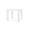 Melissa Side Table / Vanilla-Blue Hand Home