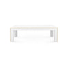 Melissa Coffee Table / Vanilla-Blue Hand Home