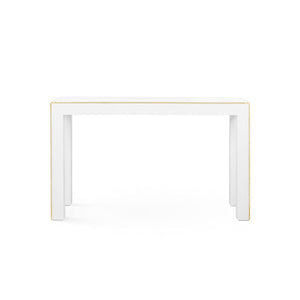 Melissa Console Table / Vanilla-Blue Hand Home