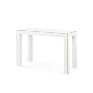 Melissa Console Table / Vanilla-Blue Hand Home