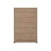 Ming Tall 6-Drawer / Flax Brown-Blue Hand Home