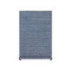 Ming Tall 6-Drawer / Navy Blue-Blue Hand Home