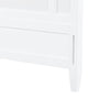 Olivia Queen Headboard / Soft White-Blue Hand Home