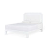 Olivia King Headboard With Ryder Bed Frame / Soft White, Vanilla-Blue Hand Home