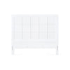 Patricia Queen Headboard / Vanilla-Blue Hand Home