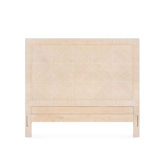 Patricia Queen Headboard / Sand-Blue Hand Home