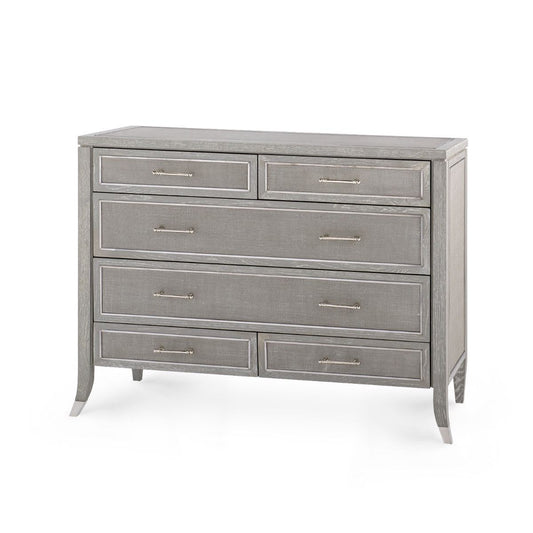 Paulina Large 6-Drawer / Soft Gray-Villa & House-Blue Hand Home