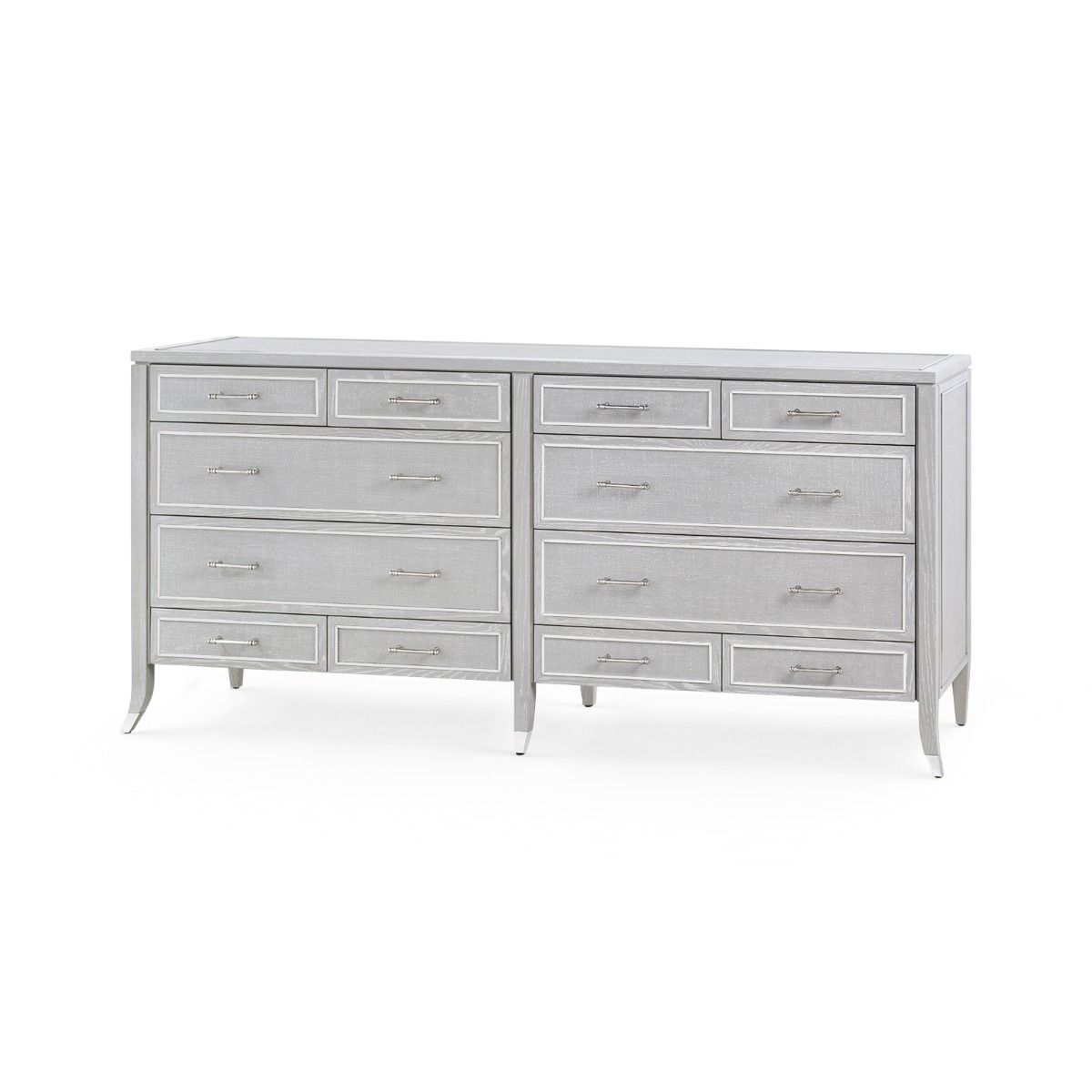 Paulina 12-Drawer / Soft Gray-Villa & House-Blue Hand Home