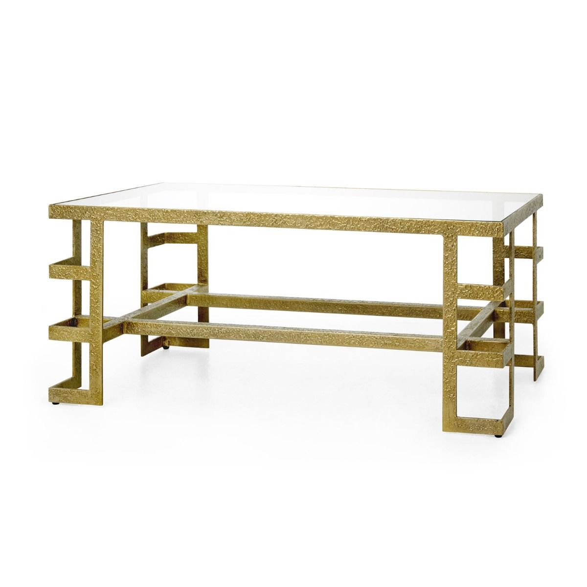 Plano Coffee Table / Champagne Bronze-Villa & House-Blue Hand Home