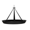 Swan Chandelier-Noir Furniture-Blue Hand Home