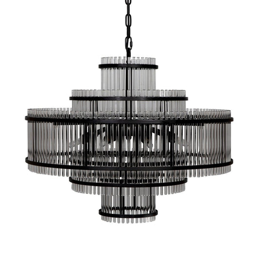 Rowan Chandelier-Noir Furniture-Blue Hand Home