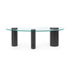 Scarlotti Large Coffee Table / Espresso-Blue Hand Home