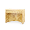 Sloane 1-Drawer Side Table / Burl-Blue Hand Home