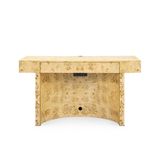 Sloane Desk / Burl-Blue Hand Home