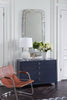 Madison Large 4-Drawer / Navy Blue Lacquer-Blue Hand Home