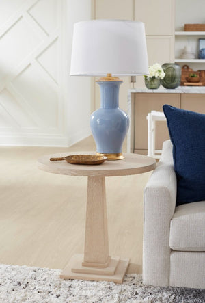 Breanna Accent Table / Sand-Blue Hand Home