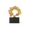 Wreath Statue / Gold Leaf-Villa & House-Blue Hand Home