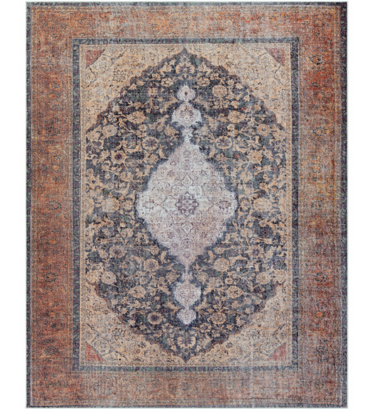 Amelie Rug by Surya-aml-2300-surya-Blue Hand Home