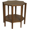 Noir Ariana Side Table, Dark Walnut-Noir Furniture-Blue Hand Home