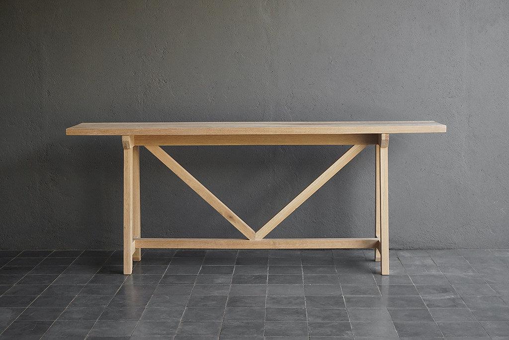 Oak French Farm Console-Organic Restoration-Blue Hand Home