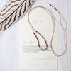 Beaded Necklace-Vibes-Blue Hand Home