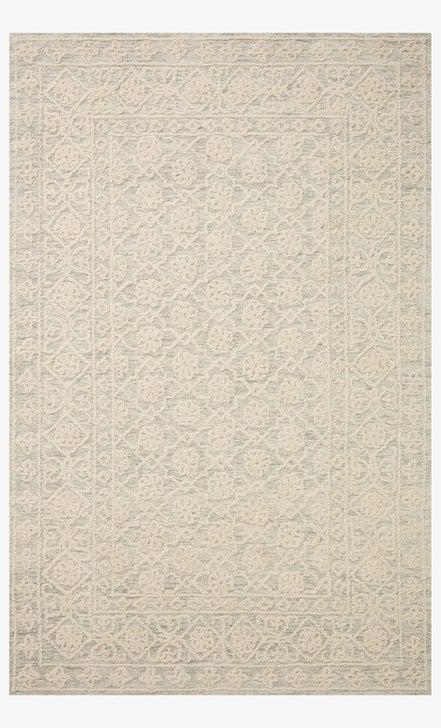 Cecelia Rugs by Loloi - CEC-01 Mist/Ivory-Loloi Rugs-Blue Hand Home