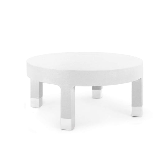 Dakota Round Coffee Table / Cream