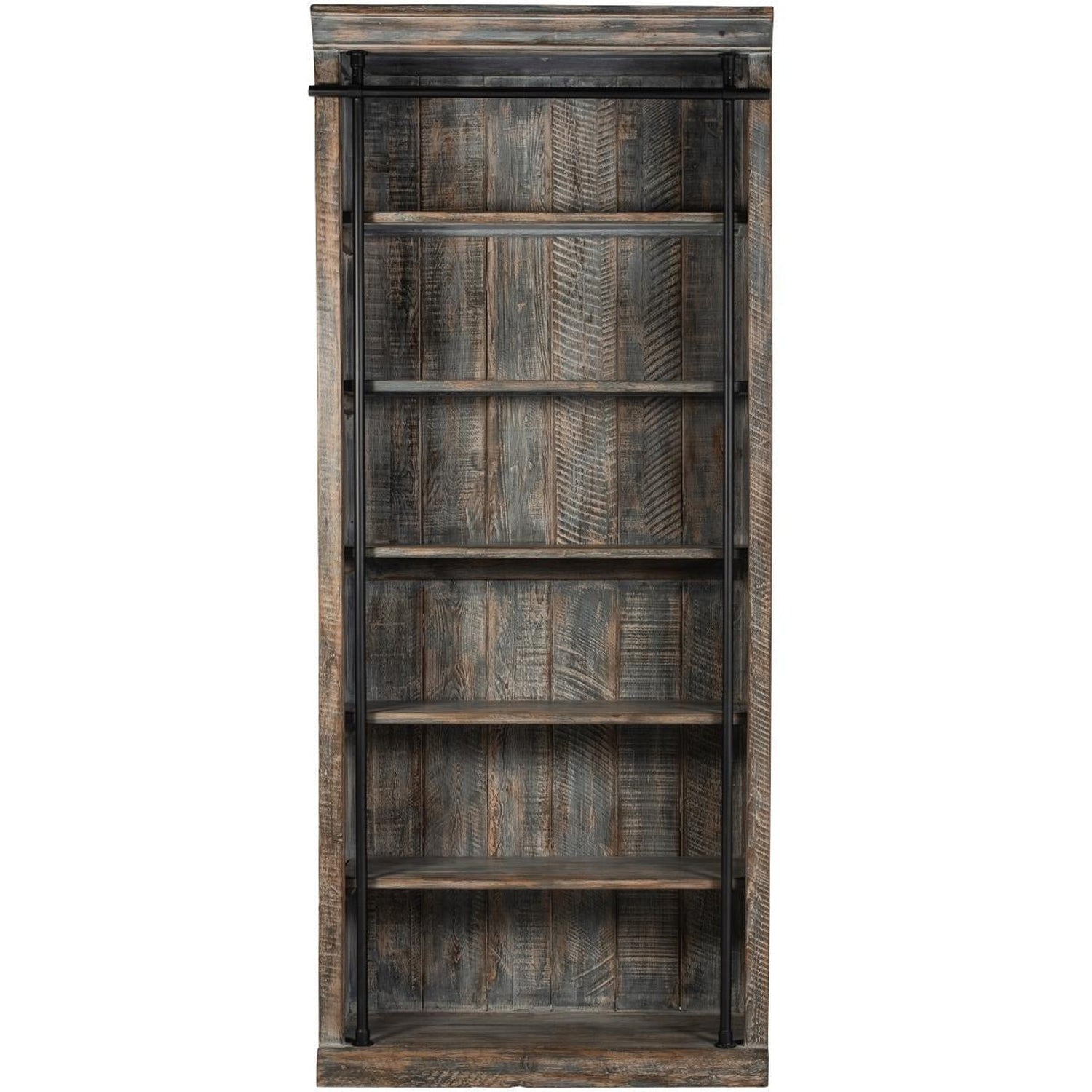 Naomi Bookcase Antique Blue / Iron-Olde Door Company-Blue Hand Home