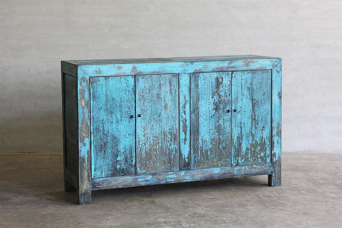 Reclaimed Wood Buffet-Organic Restoration-Blue Hand Home