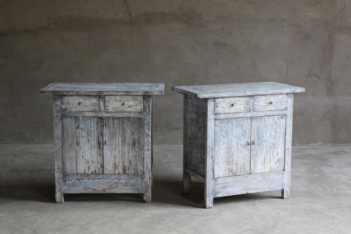 Reedition Reclaimed Wood Cabinet-Organic Restoration-Blue Hand Home