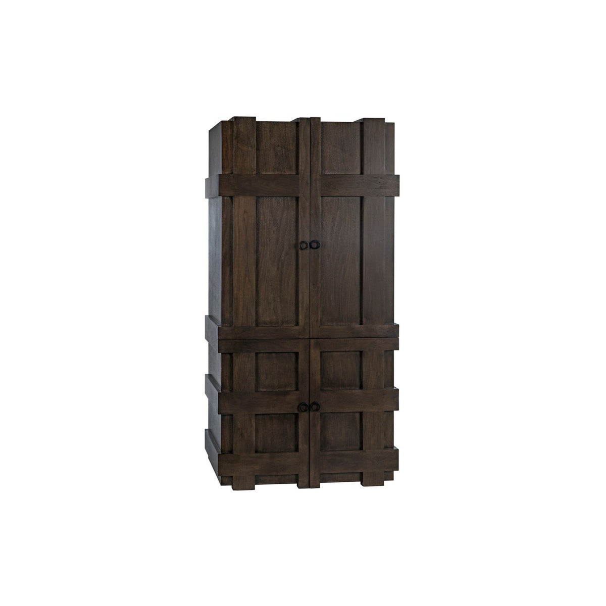 Bilbao Armoire, Walnut-CFC Furniture-Blue Hand Home