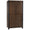 Labyrinth Armoire, Walnut/Steel Trim-CFC Furniture-Blue Hand Home