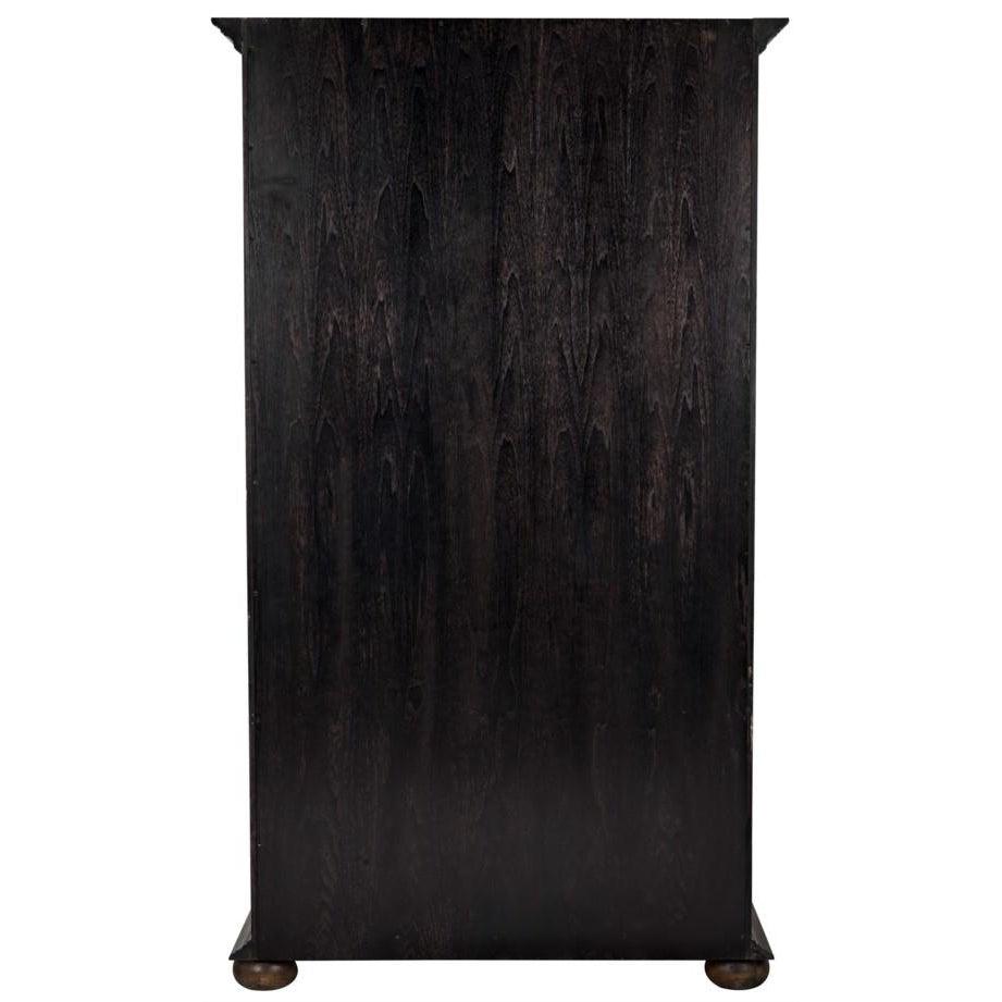 Diamond Armoire, Walnut-CFC Furniture-Blue Hand Home