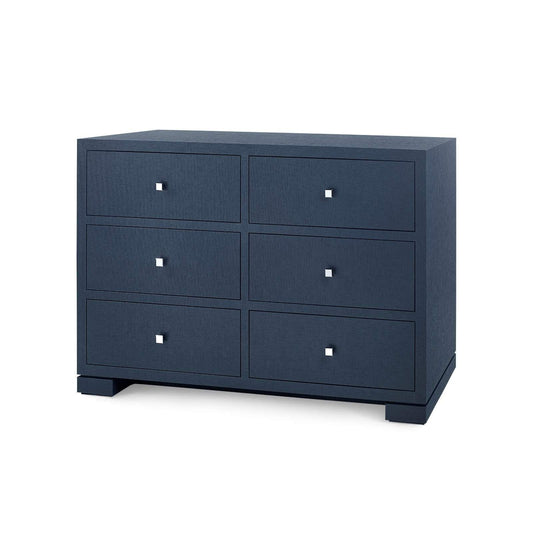 Villa & House - Frances Extra Large 6-Drawer In Navy Blue-Bungalow 5-Blue Hand Home