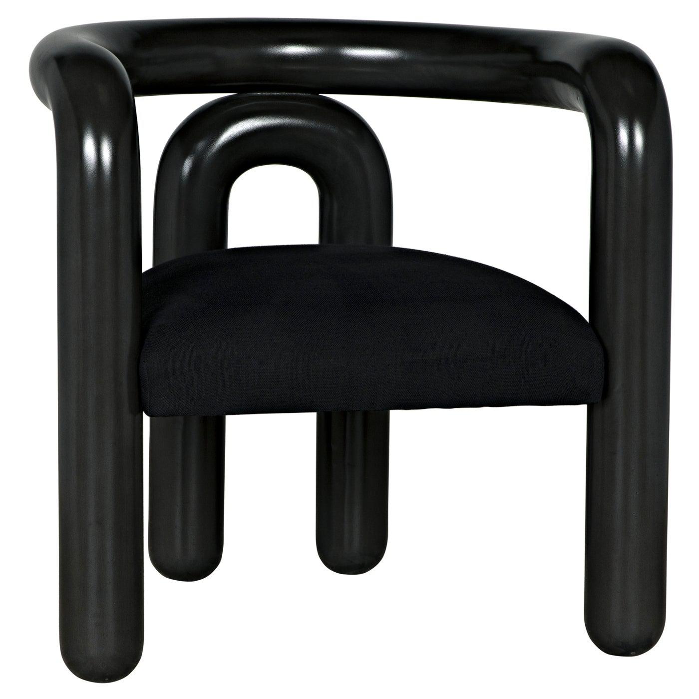 Hockney Chair-Noir Furniture-Blue Hand Home