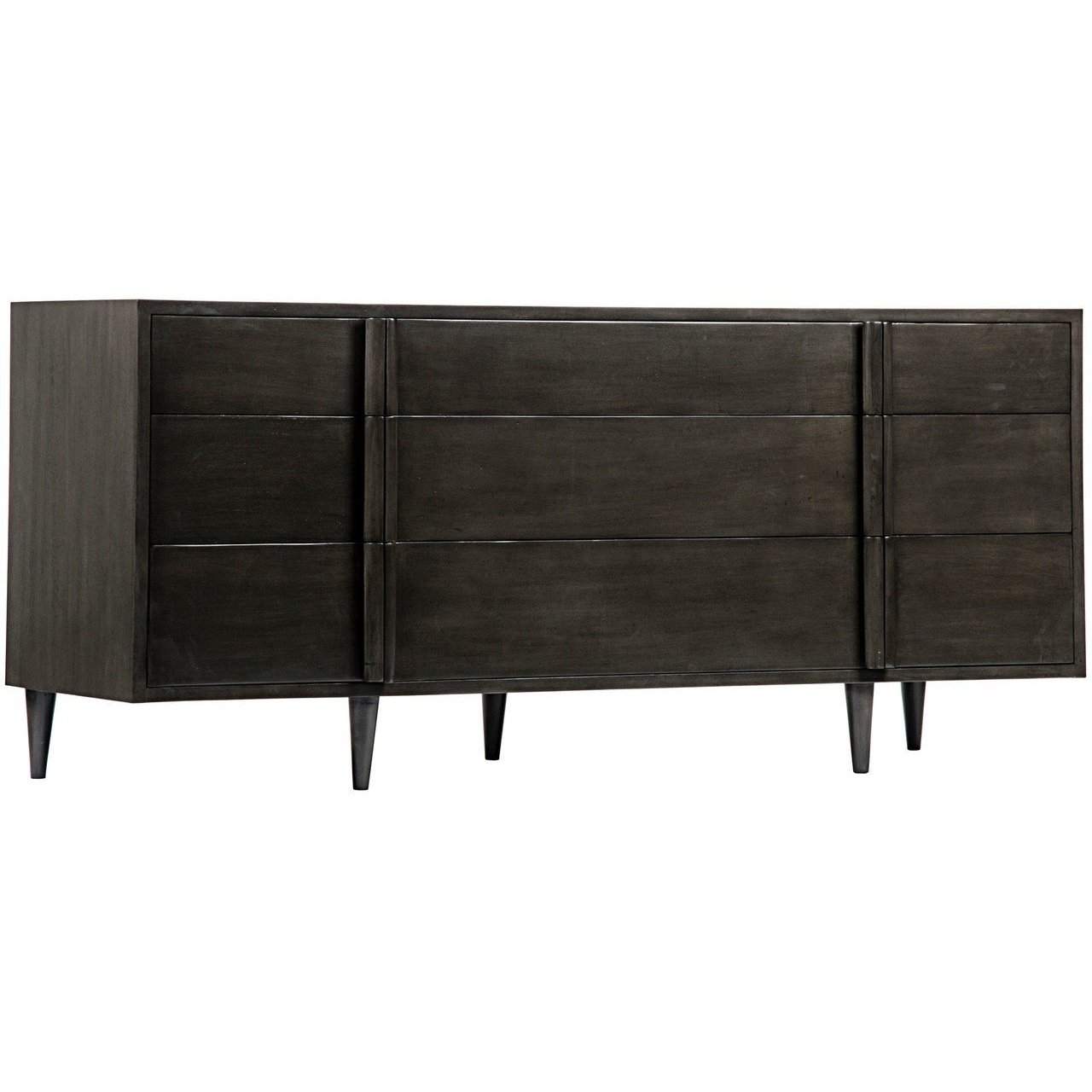 Noir Morten 9 Drawer Dresser, Pale-Noir Furniture-Blue Hand Home