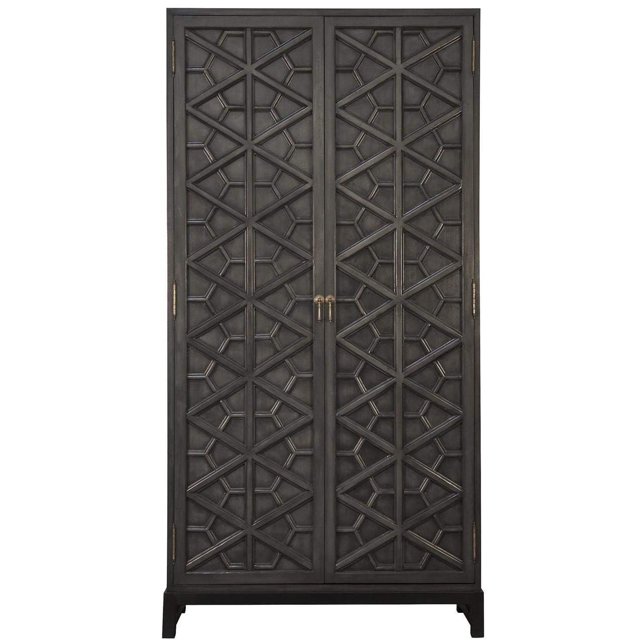 Noir Maharadshcha Hutch, Pale-Noir Furniture-Blue Hand Home