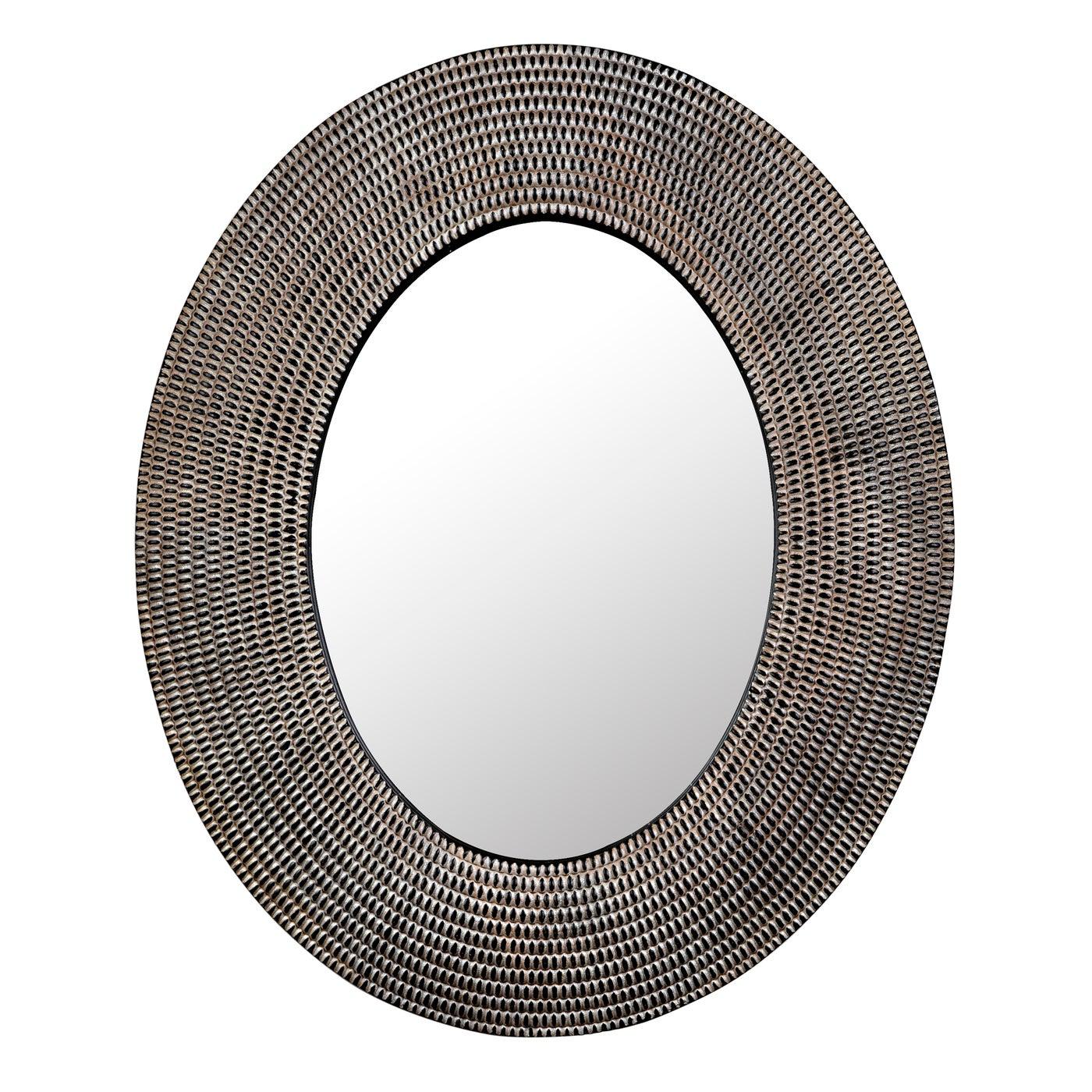 Noir Coco Mirror-Noir Furniture-Blue Hand Home