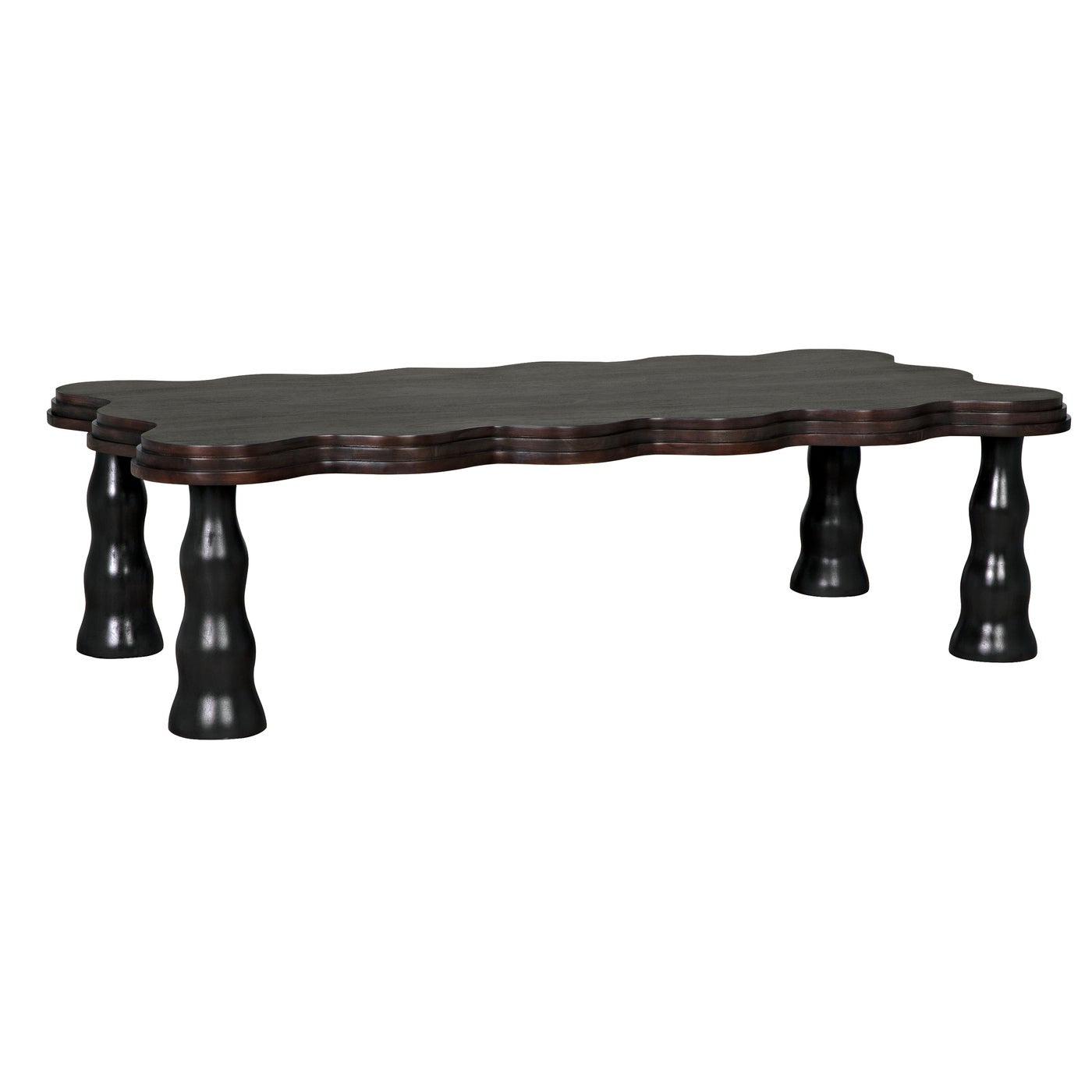 Lilly Coffee Table, Pale-Noir Furniture-Blue Hand Home