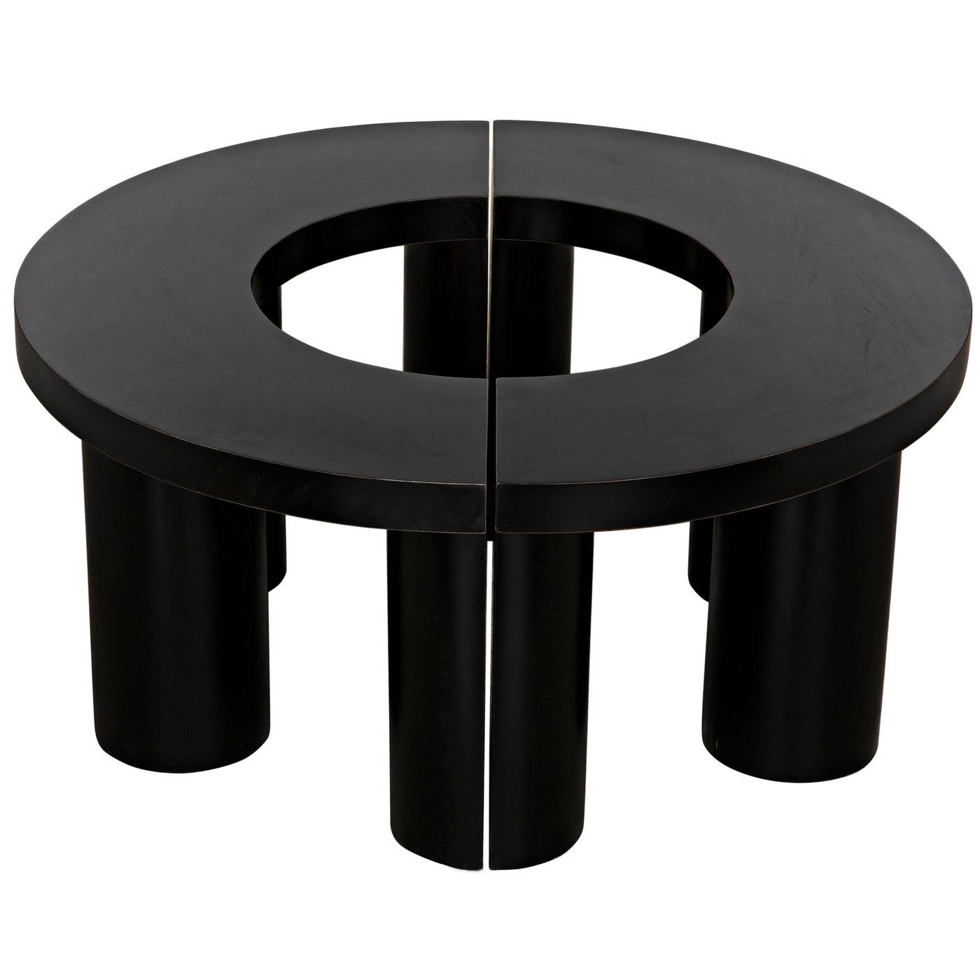 Pluto Coffee Table-Noir Furniture-Blue Hand Home