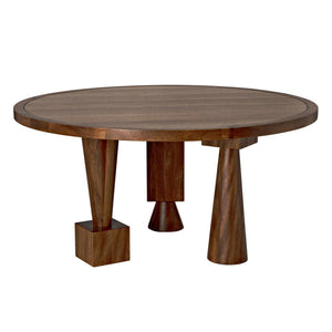 Noir Hybrid Table, Dark Walnut-Noir Furniture-Blue Hand Home