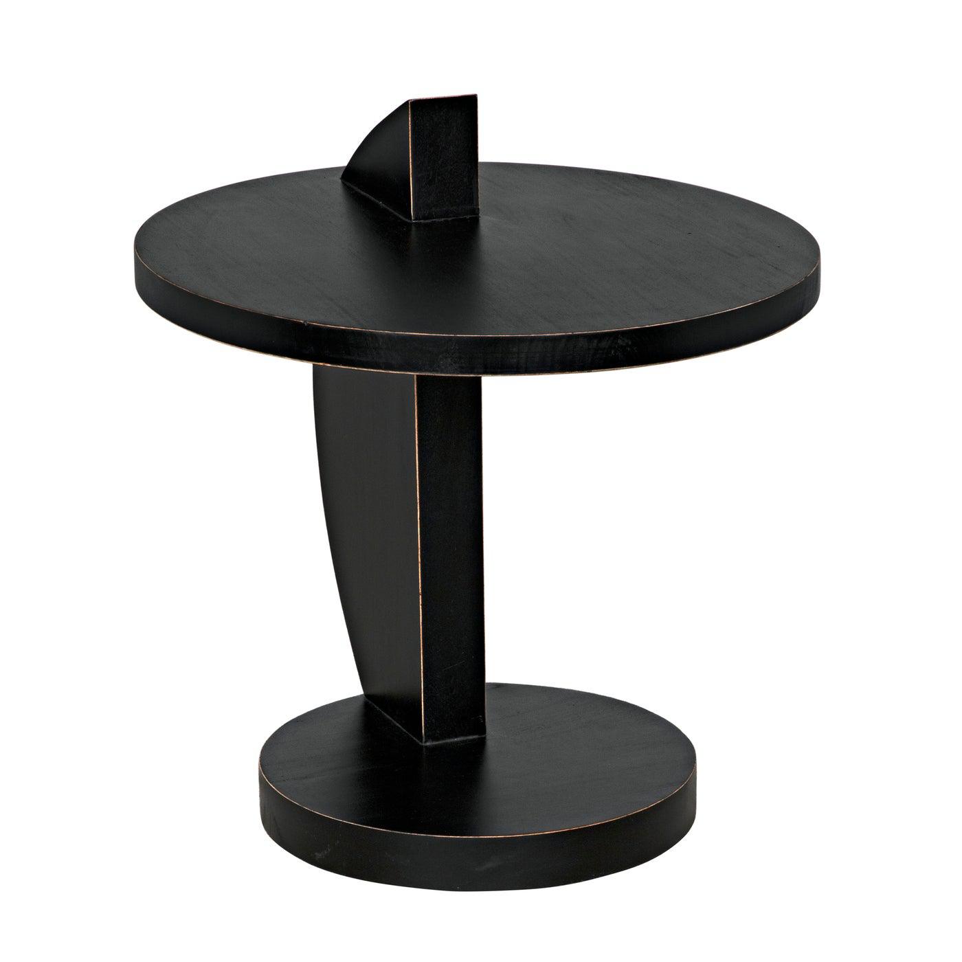 Reed Side Table-Noir Furniture-Blue Hand Home