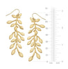 Susan Shaw Handcast Gold "vine" Earring-Susan Shaw Jewelry-Blue Hand Home