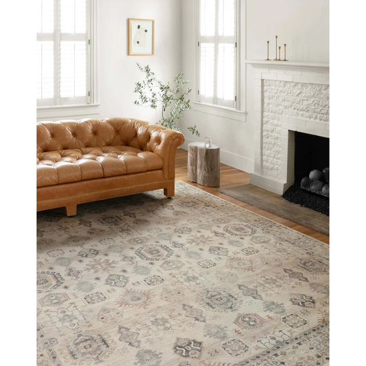 Hathaway Rug by Loloi - HTH-04 Beige/Multi-Loloi Rugs-Blue Hand Home