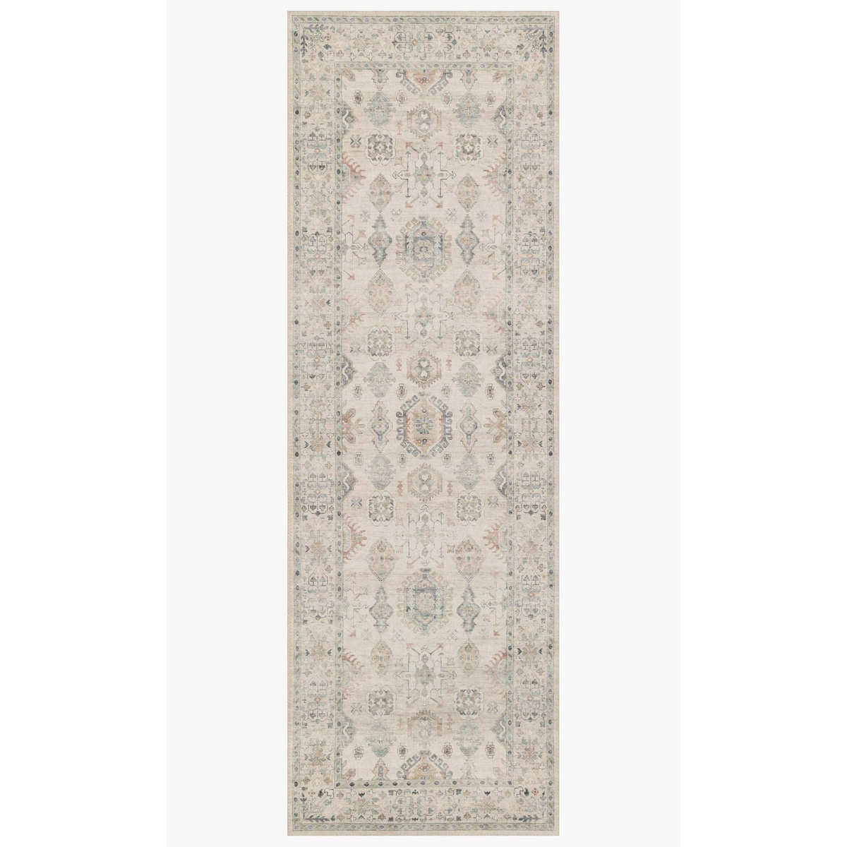 Hathaway Rug by Loloi - HTH-04 Beige/Multi-Loloi Rugs-Blue Hand Home