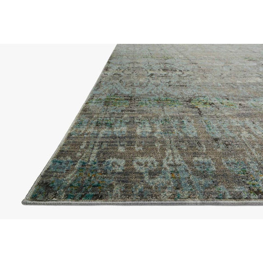 Javari Rugs by Loloi - JV-07 Steel/Lagoon-Loloi Rugs-Blue Hand Home