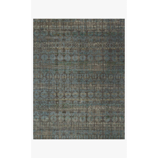 Javari Rugs by Loloi - JV-07 Steel/Lagoon-Loloi Rugs-Blue Hand Home