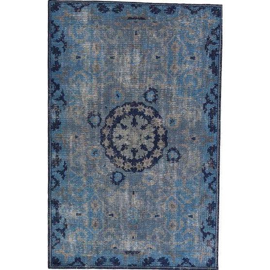 Jaipur Kai Rugs - Moonlight Blue and Peacoat-Jaipur Living-Blue Hand Home